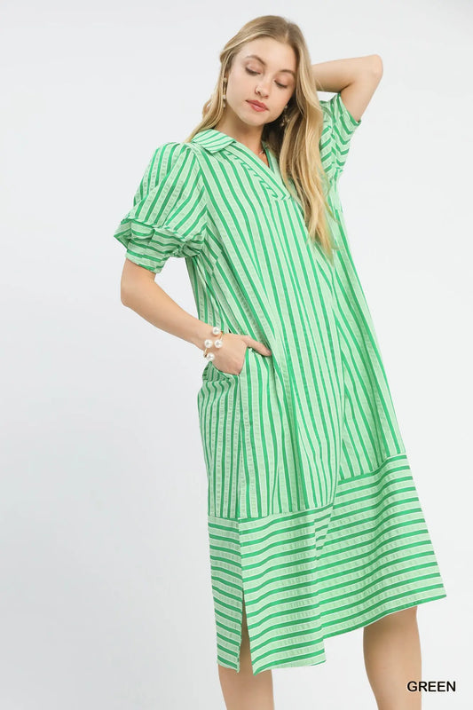Market Day Stripe Dress