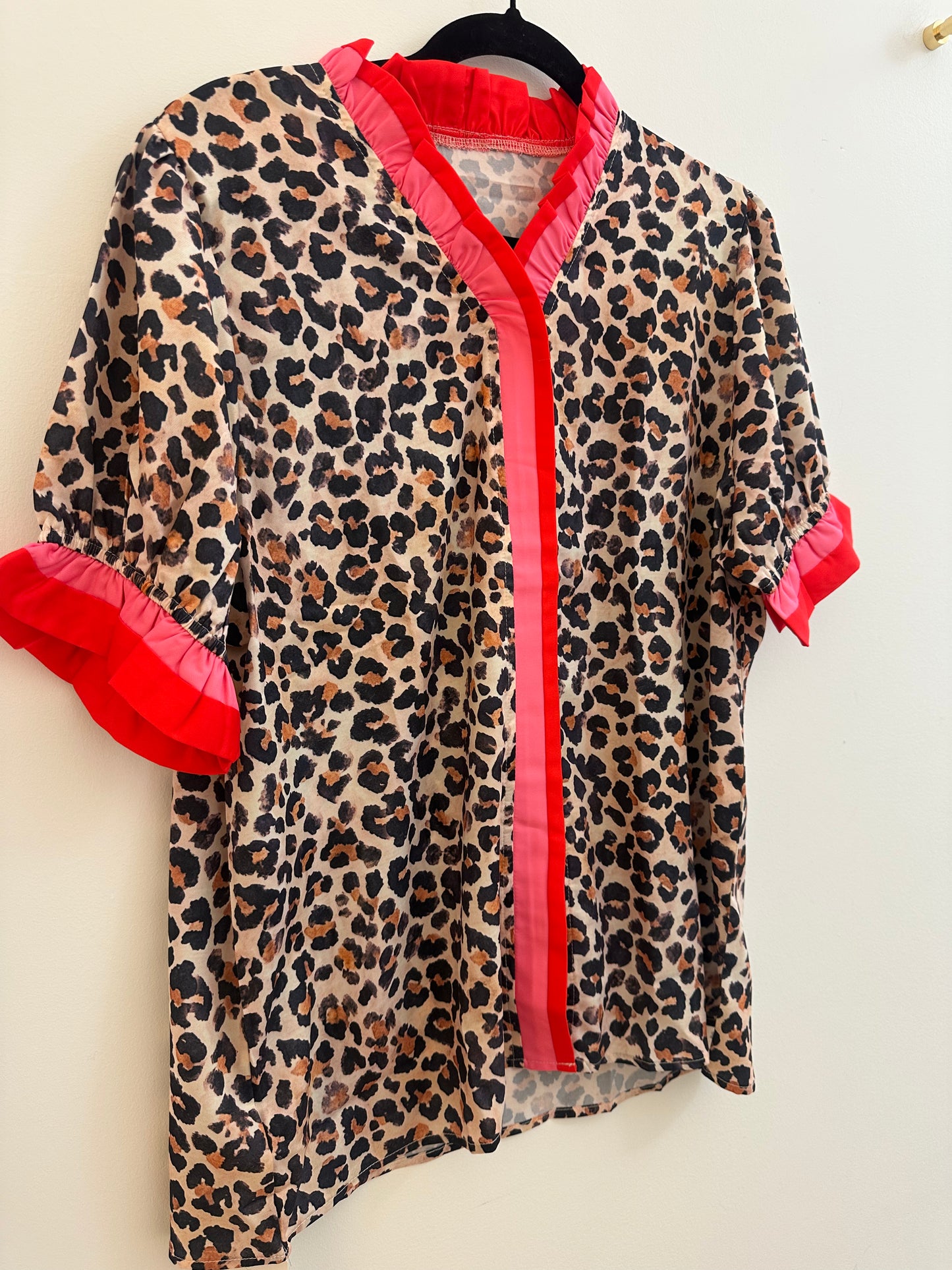 At Any Given Moment Leopard Top