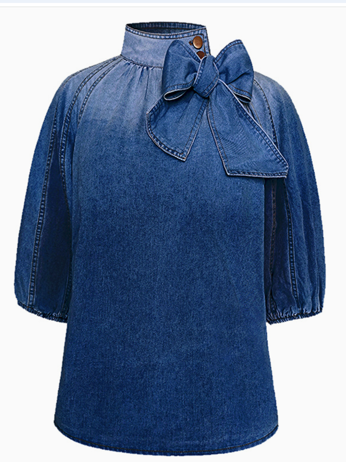 count me in denim top